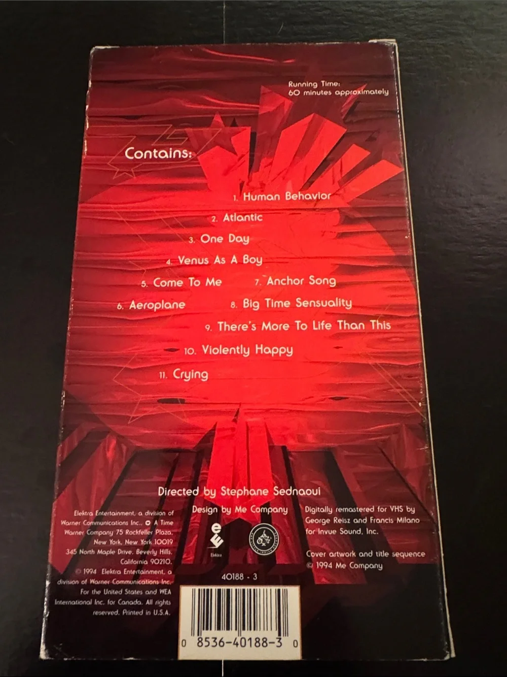 bjork at the Royal Theatre London on VHS 📼- live concert 🎶 video. Tested. 60 min